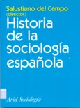 Imagen de portada del libro Historia de la sociología española